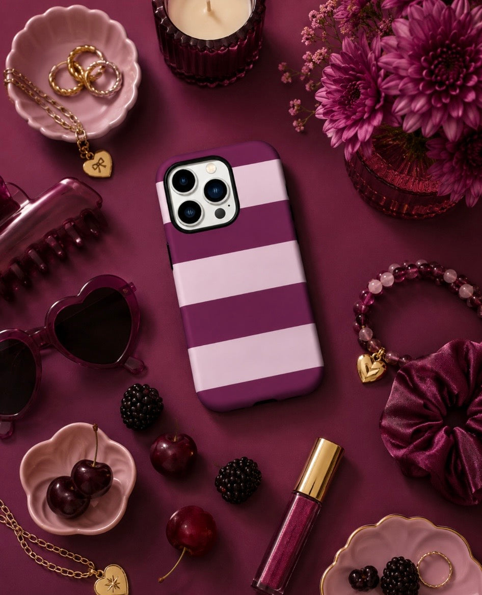 Blair // Berry Stripes